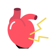 急性心肌梗塞（重度）